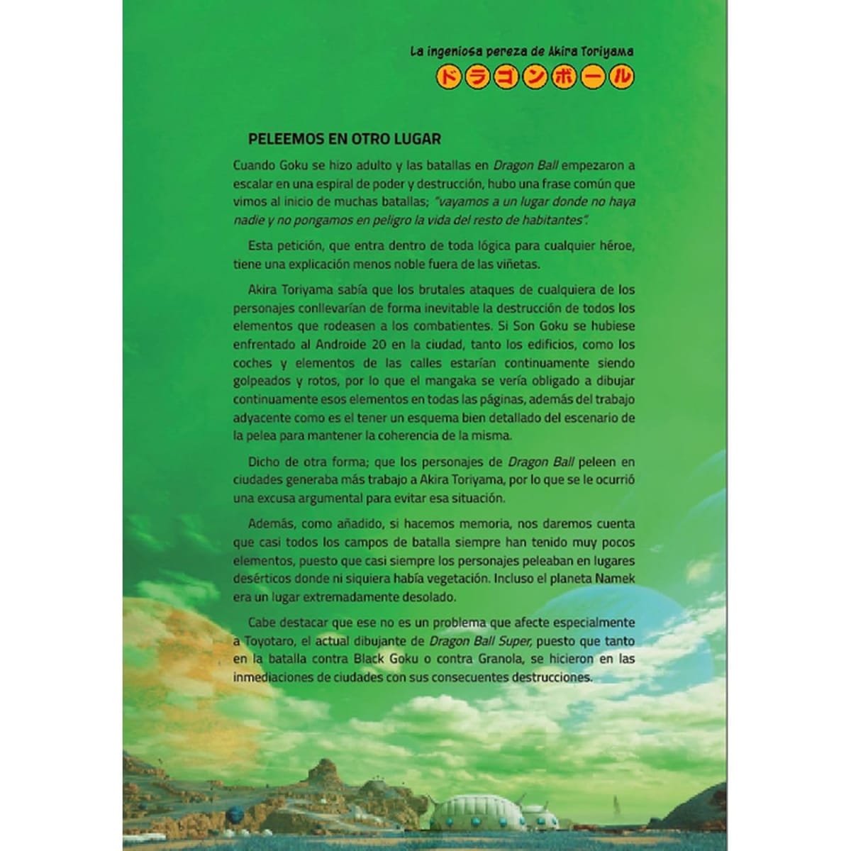LA LEYENDA DE DRAGON BALL TD. SAENCSA SHENRONZ3