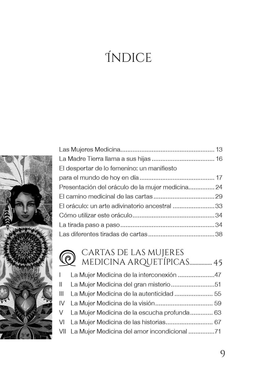 LA MUJER MEDICINA EL ORÁCULO 49 CARTAS6