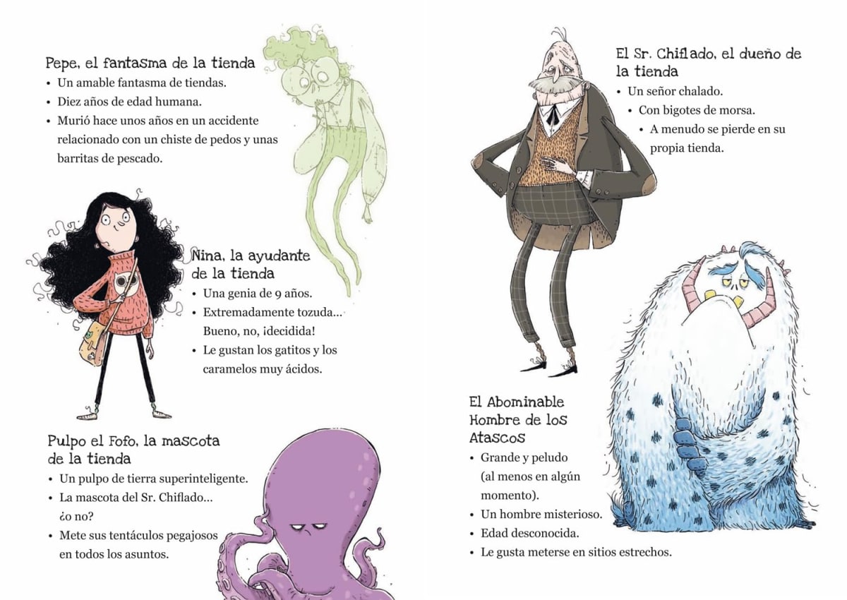 LA PEQUEÑA TIENDA DE LAS PESADILLAS 3. UNA SILÓLITA TORMENTA DE NIEVE2