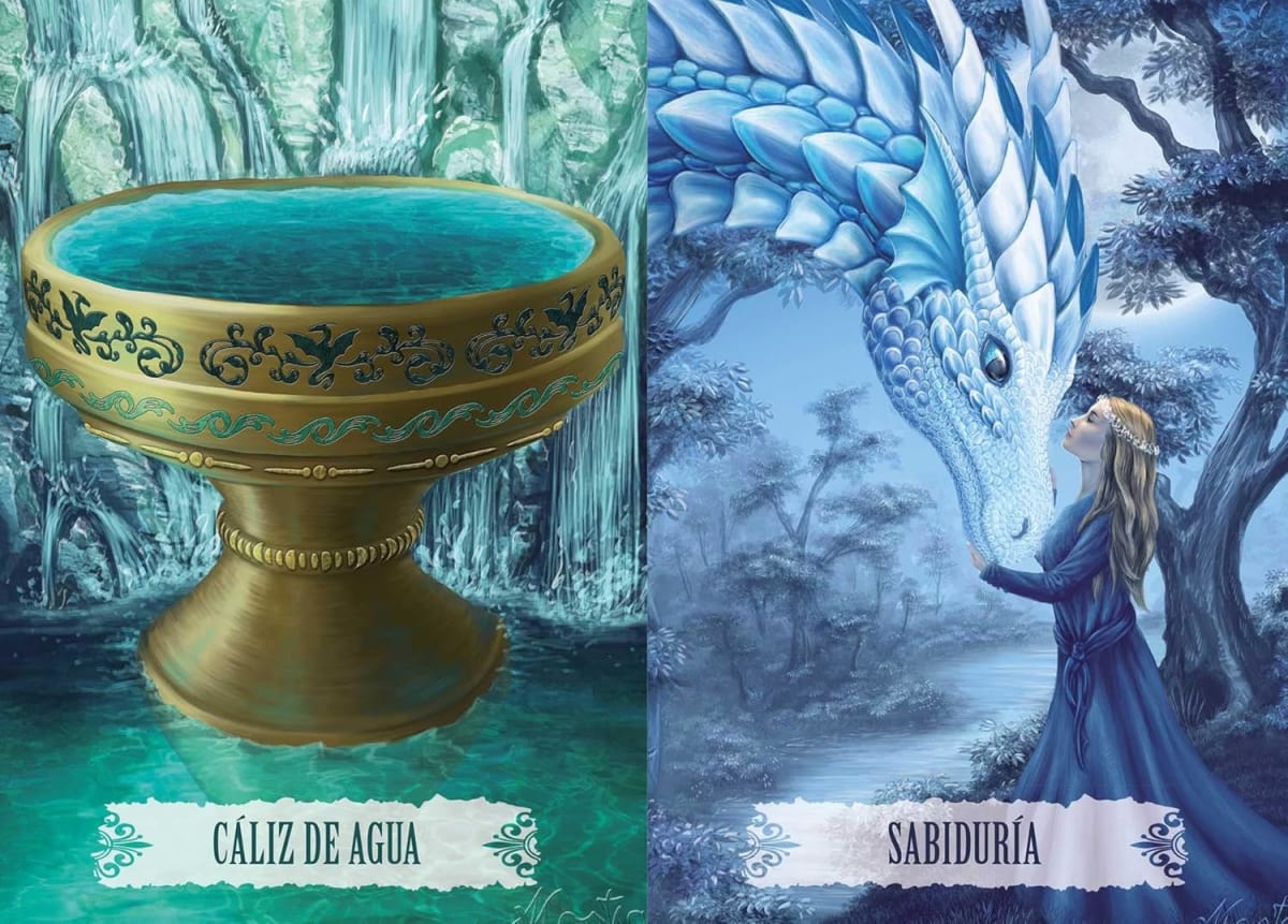 LA SABIDURÍA DEL DRAGÓN MAZO CON 43 CARTAS Y LIBRO - CHRISTINE ARANA9