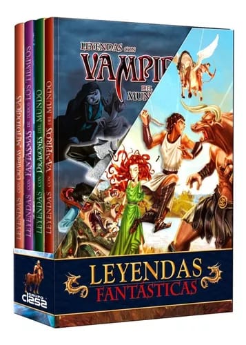 LEYENDAS FANTASTICAS (4 TOMOS) CLASA1