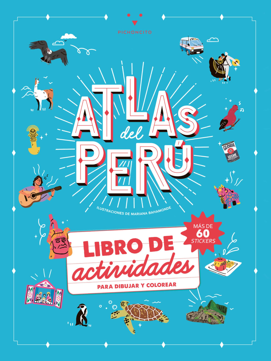 Libro de actividades. Atlas del Perú. Para dibujar y colorear.1