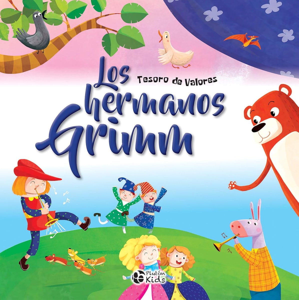LOS HERMANOS GRIMM - TESOROS DE VALORES TAPA DURA1
