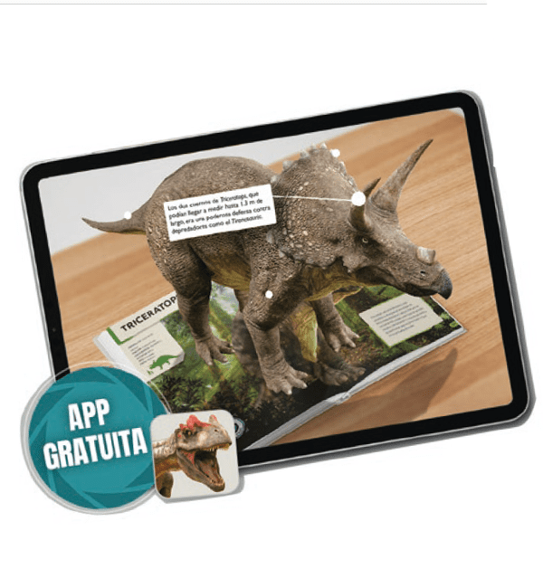 LA GRAN ENCICLOPEDIA DE DINOSAURIOS REALIDAD AUMENTADA2