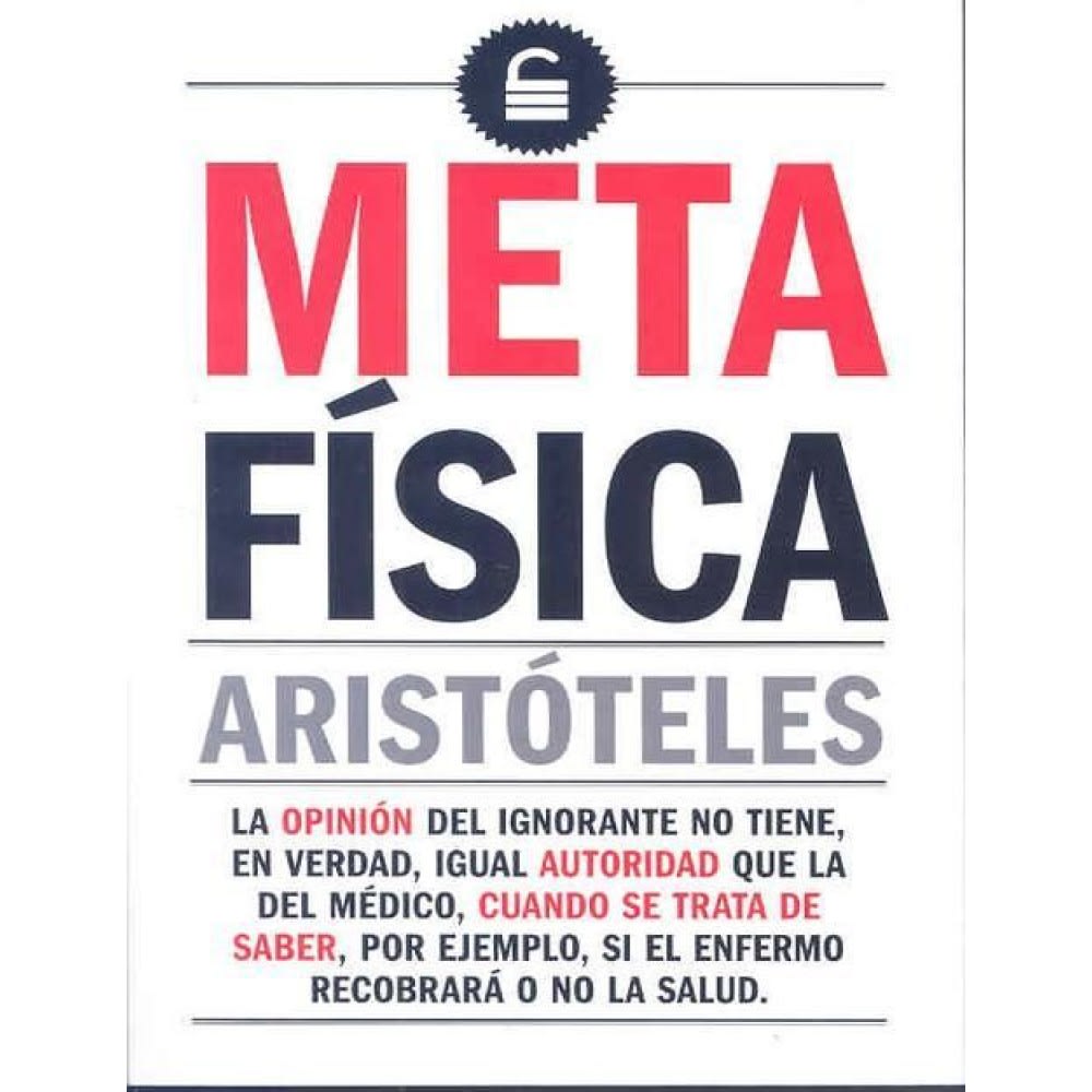 METAFÍSICA - ARISTÓTELES1