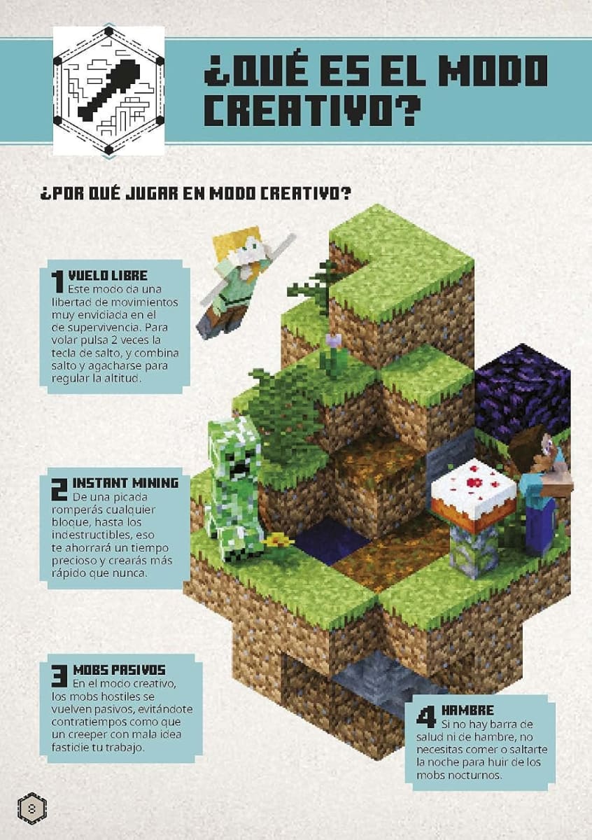 MINECRAFT MANUAL CREATIVO3