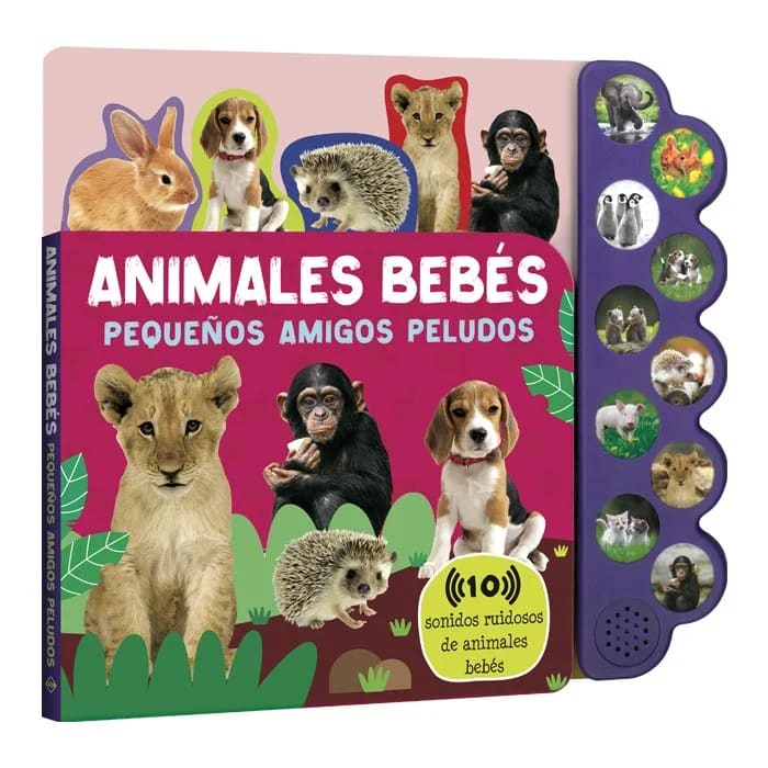 ANIMALES BEBÉS, PEQUEÑOS AMIGOS PELUDOS 10 SONIDOS1