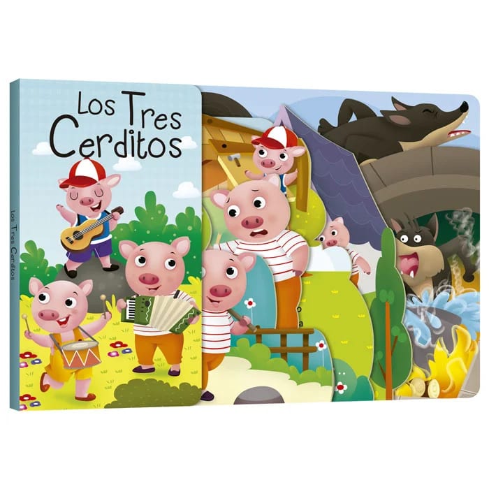 LOS TRES CERDITOS - LIBRO TROQUELADO1