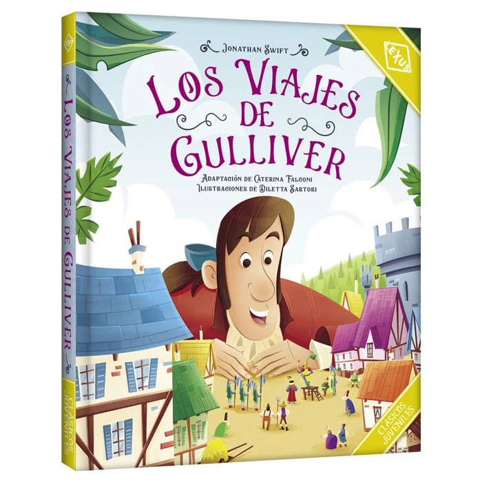 CLÁSICOS JUVENILES - LOS VIAJES DE GULLIVER - JONATHAN SWIFT1