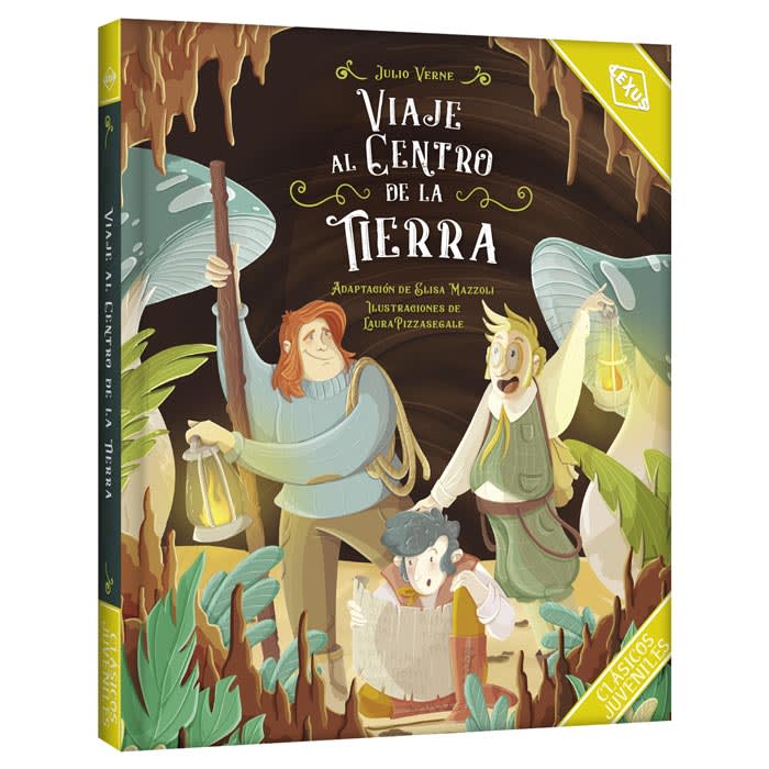 CLÁSICOS JUVENILES - VIAJE AL CENTRO DE LA TIERRA - JULIO VERNE1