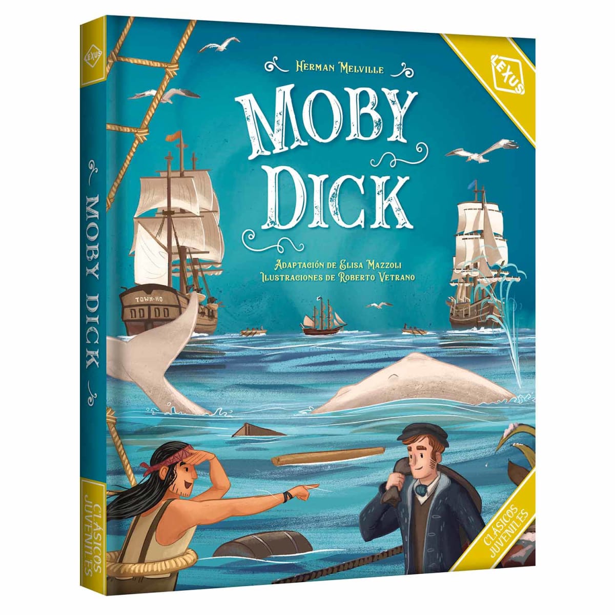 CLÁSICOS JUVENILES - MOBY DICK - HERMAN MELVILLE1