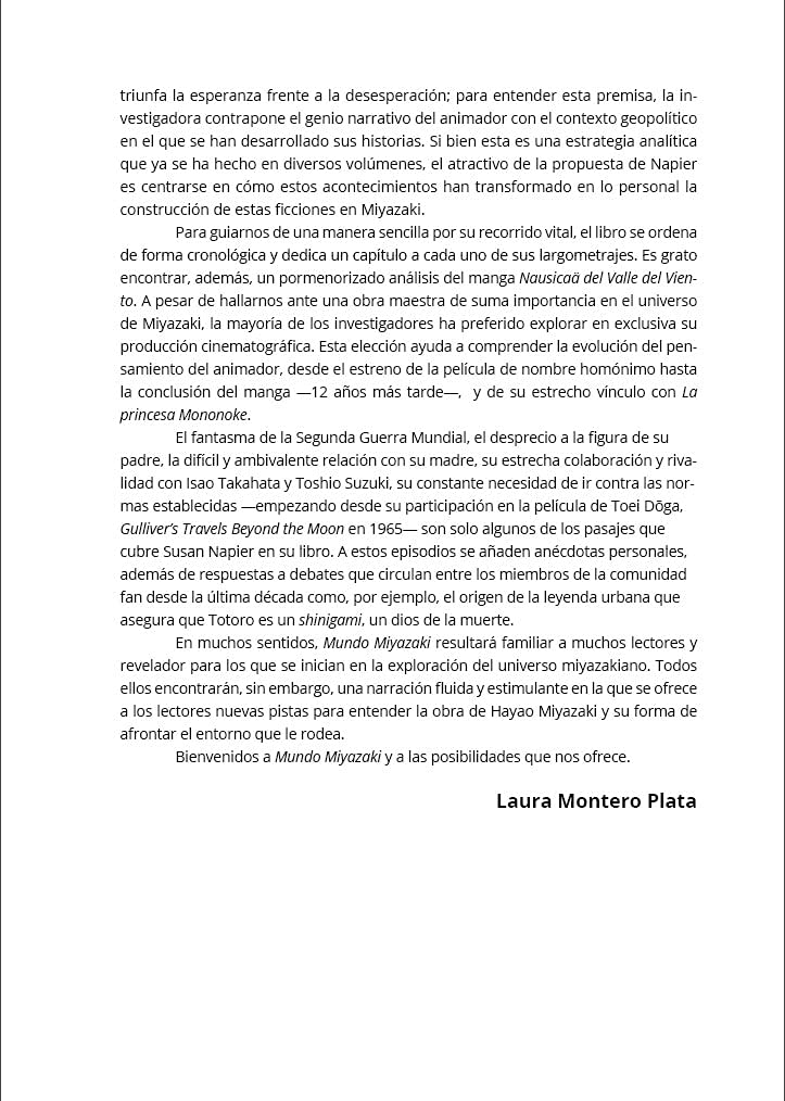 MUNDO MIYAZAKI UNA VIDA DEDICADA AL ARTE - SUSAN NAPIER2