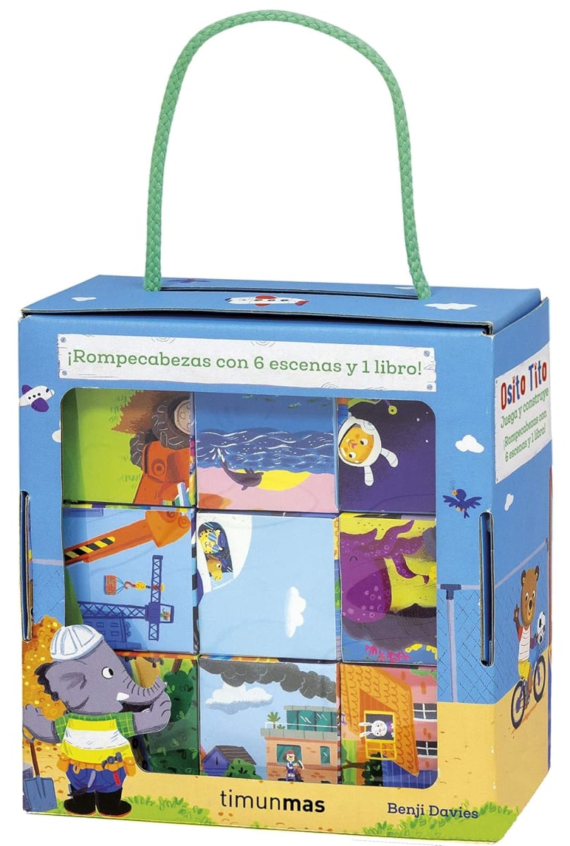 OSITO TITO. JUEGA Y CONSTRUYE. ROMPECABEZAS Y LIBRO - BENJI DAVIES1