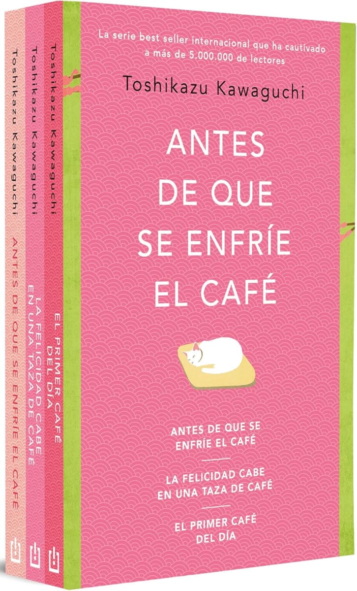 PACK ANTES DE QUE SE ENFRÍE EL CAFÉ 3 LIBROS DB - TOSHIKAZU KAWAGUCHI1