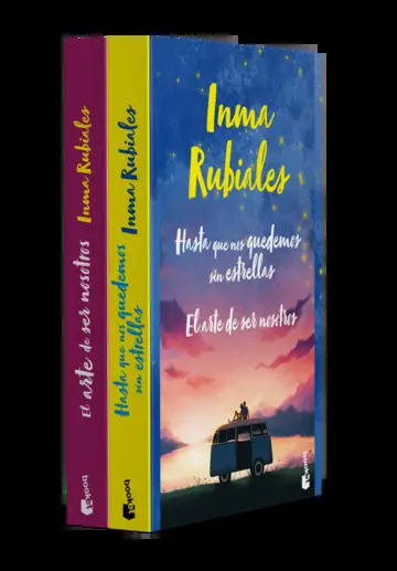 PACK HASTA QUE NOS QUEDEMOS SIN ESTRELLAS+EL ARTE DE SER NOSOTROS DB - INMA RUBIALES1