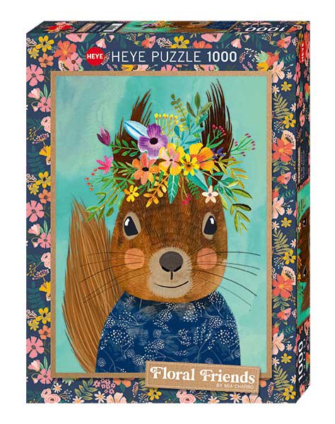 PUZZLE 1000 pzs. FLORAL FRIENDS1