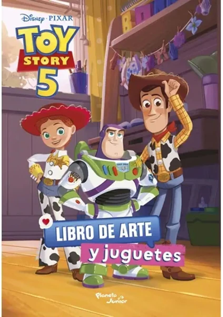 TOY STORY 5 LIBRO DE ARTE Y JUGUETES1