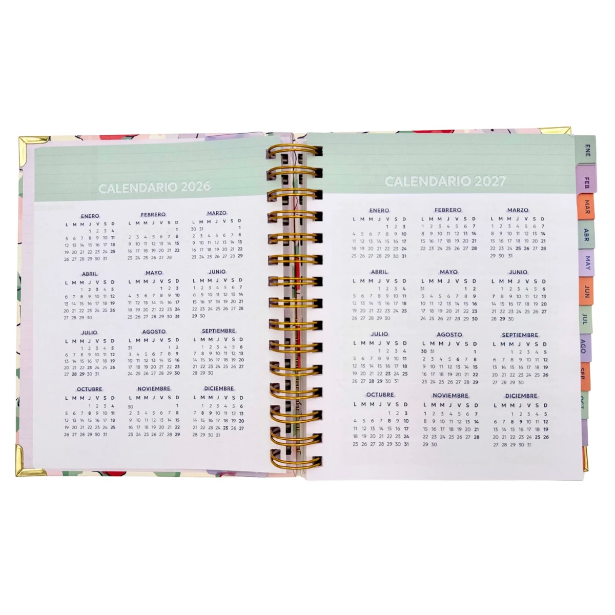 AGENDA 2026 TRUE ESPIRAL8