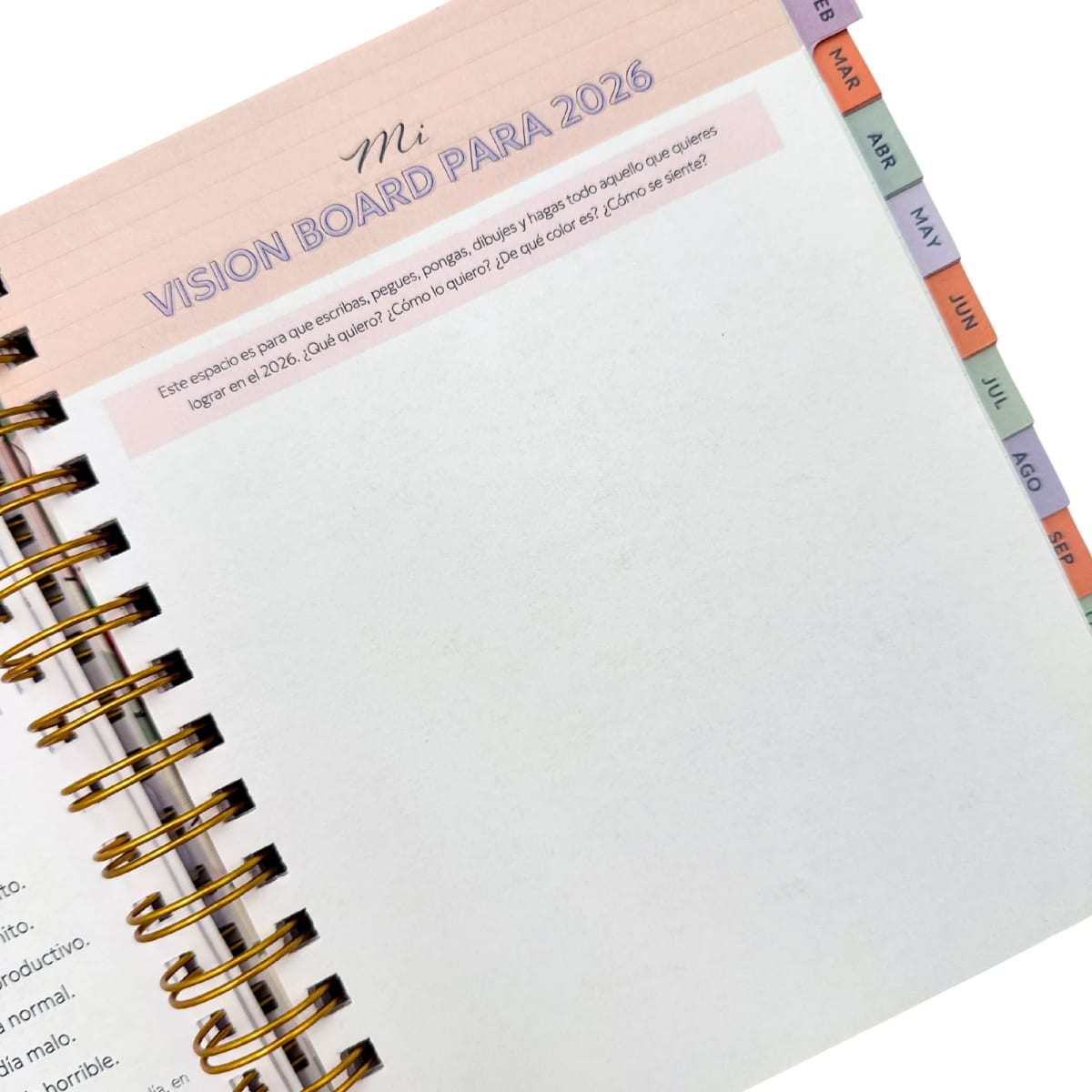 AGENDA 2026 TRUE ESPIRAL5