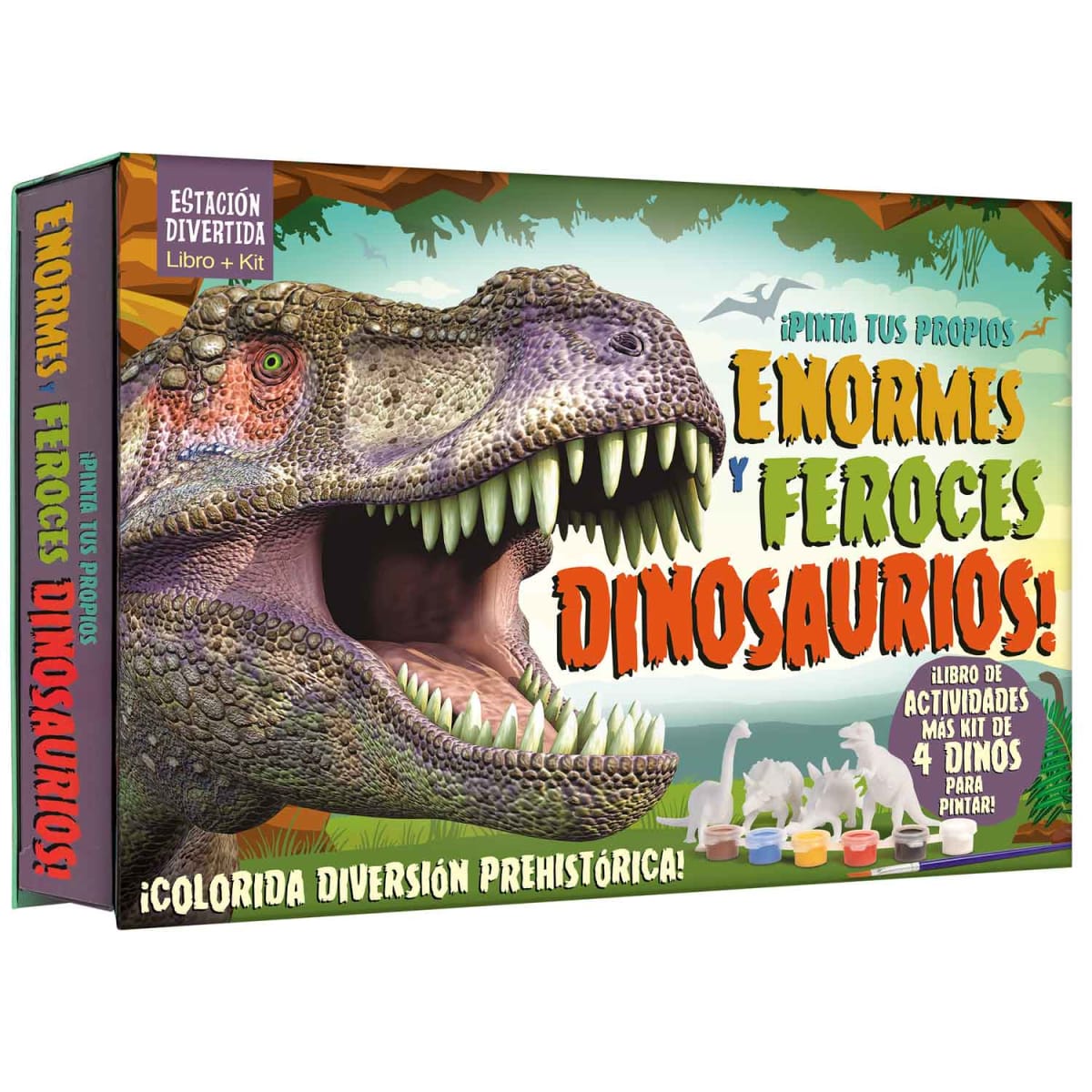 PINTA ENORMES Y FEROCES DINOSAURIOS1