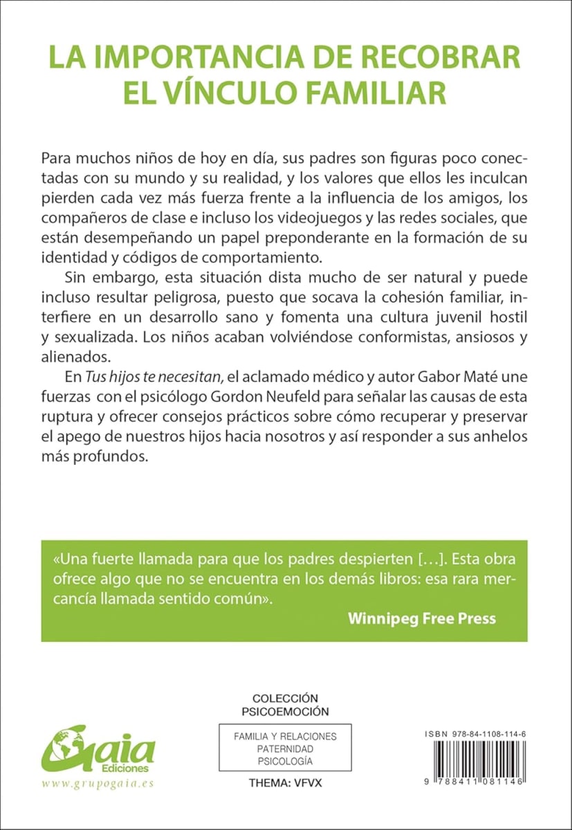 TUS HIJOS TE NECESITAN - MATÉ Y NEUFELD2
