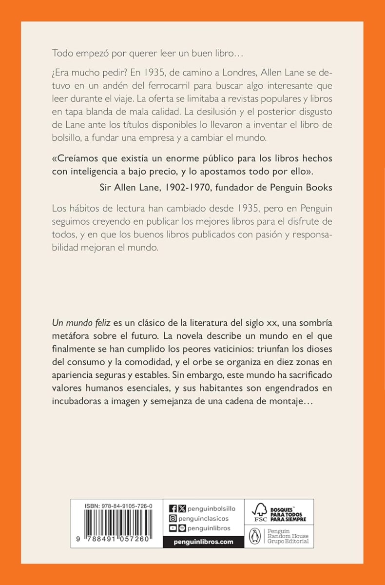 UN MUNDO FELIZ DB VINTAGE - ALDOUS HUXLEY2