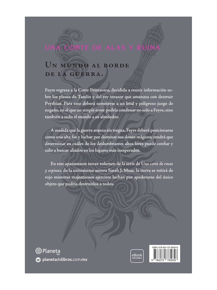 UNA CORTE DE ALAS Y RUINA - SARAH J.MASS (NV. EDICIÓN)3
