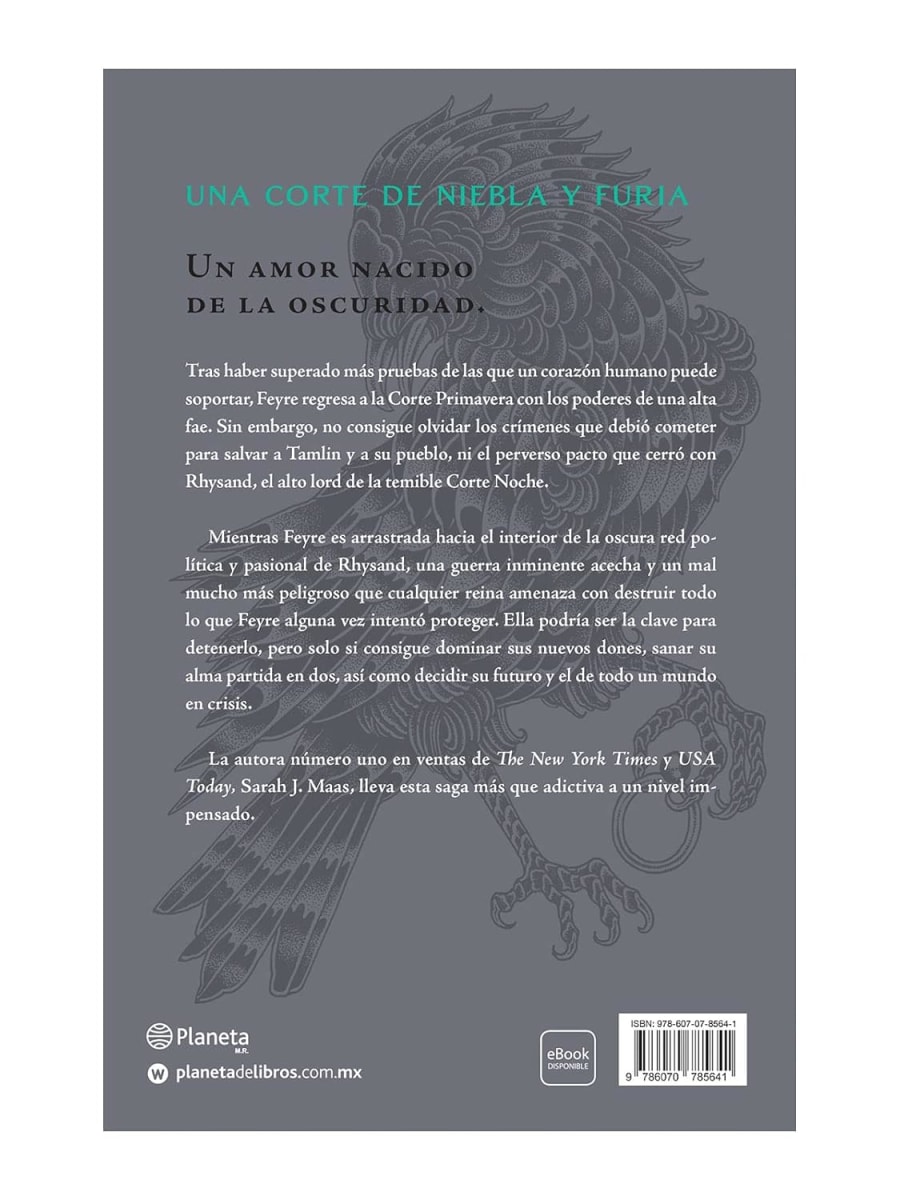 UNA CORTE DE NIEBLA Y FURIA - SARAH J. MAAS NUEVA ED.3
