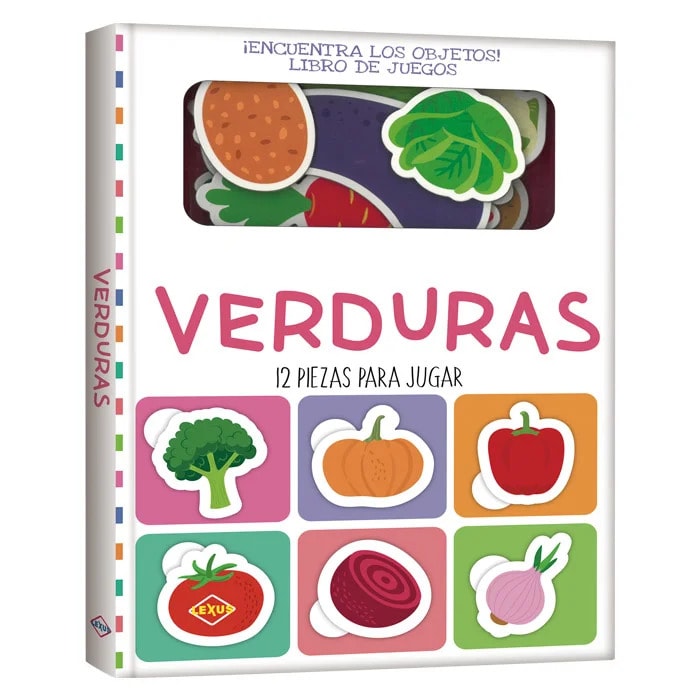 VERDURAS 12 PIEZAS PARA JUGAR - LEXUS1