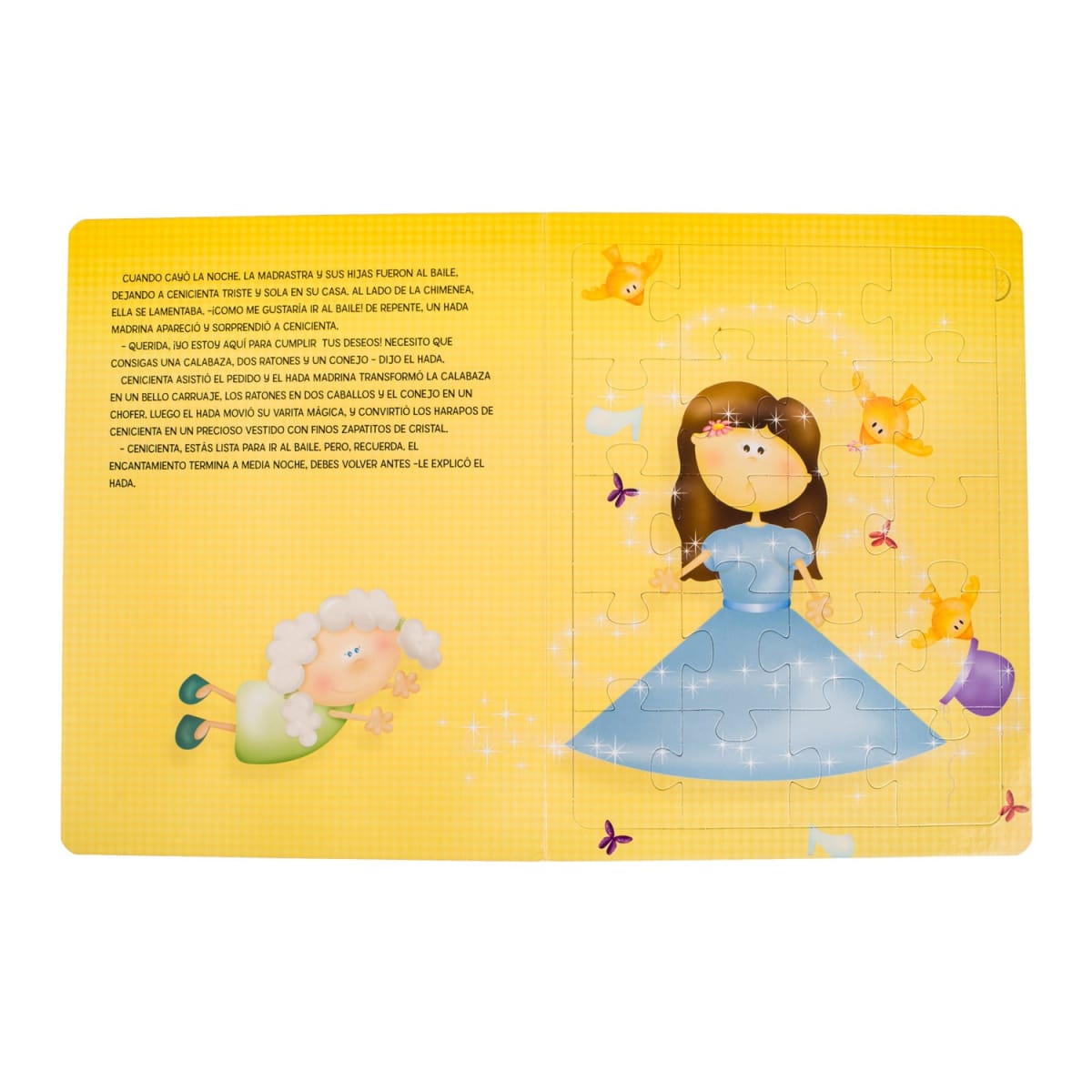 CENICIENTA (LIBRO+ROMPECABEZAS)2