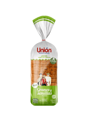 Pan Unión C/Granos y Semillas (540gr)