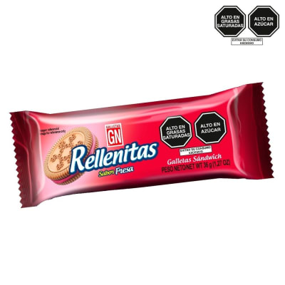 galletas rellenitas x Und