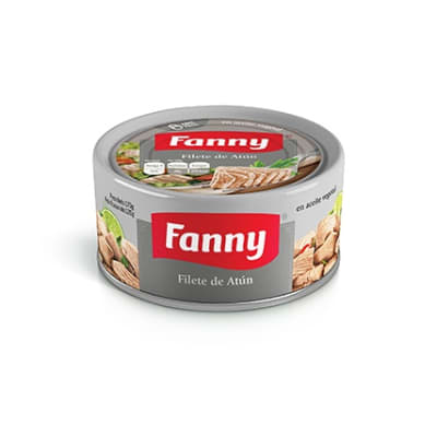 FANNYFILETE DE ATUN EN ACEITE VEGETAL 140gr