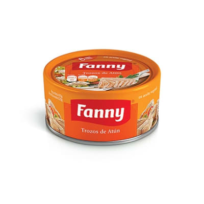 FANNY TROZOS DE ATUN EN ACEITE VEGETAL 140gr