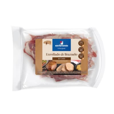 Enrollado de brazuelo de cerdo x Bolsa (1.20kg)