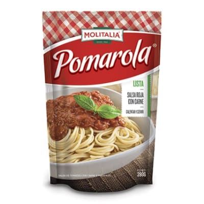 Salsa Tomate C/ Carne Pomarola Molitalia