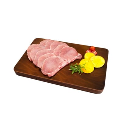 Chuleta lomo de cerdo sin piel x Bolsa (1.00 Kg)