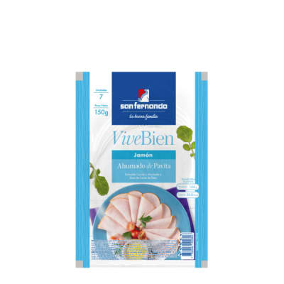 Jamón ahumado de pavita x 150gr