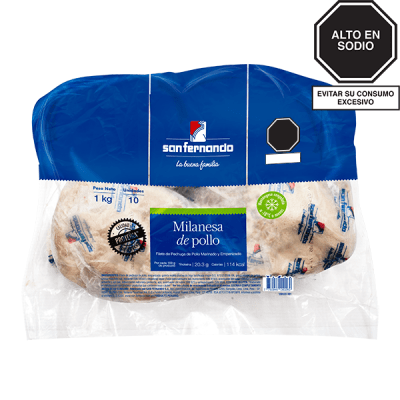 Milanesa apanada x 10 und