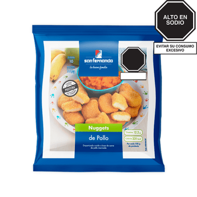 Nuggets de pollo en Bolsa de 180gr