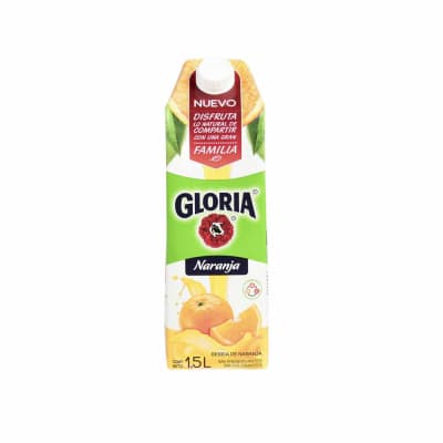 GLORIA BEBIDA DE NARANJA 1.5 lt