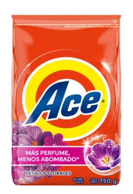 Detergente Ace petalos florales 750 Gr