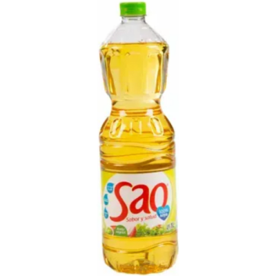 Aceite Sao 100% Soya (1 Litro)