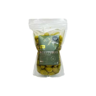 Mil Olivos Aceituna verde entera 750gr