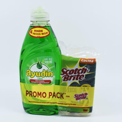 Lavavajilla Líquido Ayudín Limón