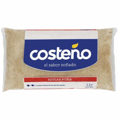 Azúcar Rubia Costeño 1 KG