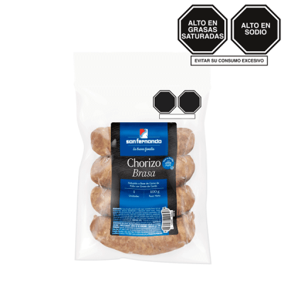 Chorizo Parrillero Brasa x 400 Gr.