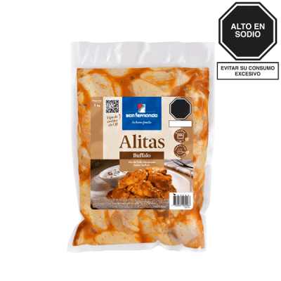 Alitas Trozadas Sabor Buffalo x 1 Kg