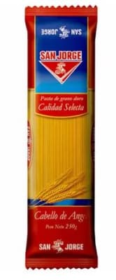 Fideos Cabello de Ángel San Jorge x 250gr