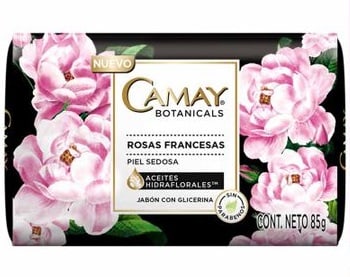 Jabón de Tocador Camay Rosas Francesas Und.x85gr